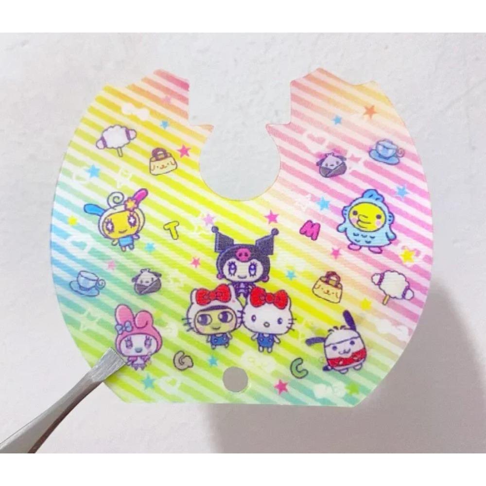 IN STOCK Cannot Be Past Dynamic Lenticular Tamagotchi Paradise Cartoon Characters Diy Handmade Panel Paper And Backboard Paper