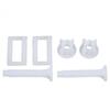 Toilet Hinge Screws Plastic Rectangle Toilet Lid Hinge Screw