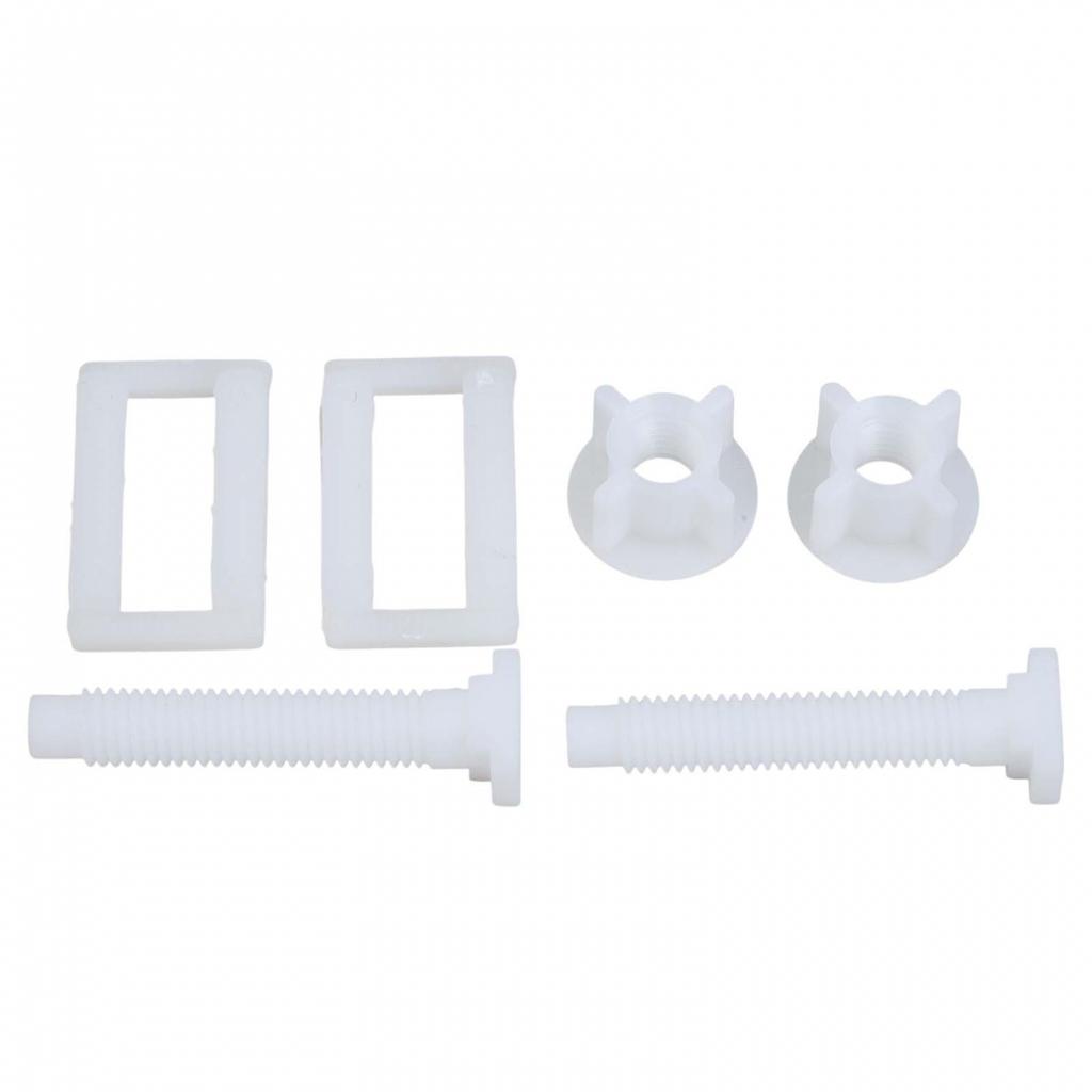 Toilet Hinge Screws Plastic Rectangle Toilet Lid Hinge Screw