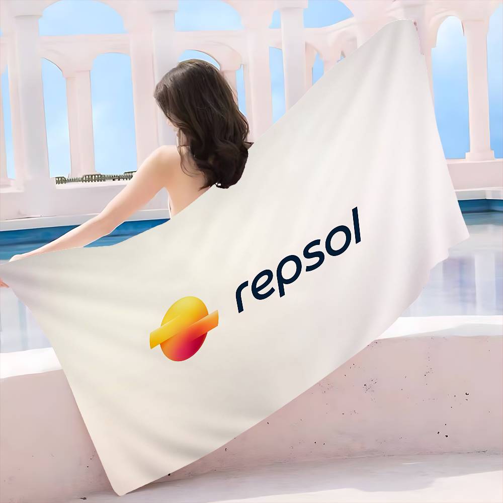 R-Repsols Microfiber Blanket Quick Drying Beach Towels Oversized Printing Super Absorbent Pool Towel Blanket