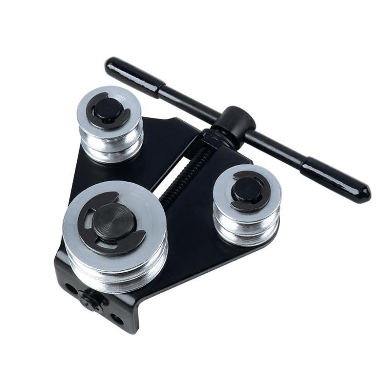 Adjustable Brake Tube Straightening Bending Tool Manual Pipe Straightener For Stainless Steel And Copper Diameter Pipes Black