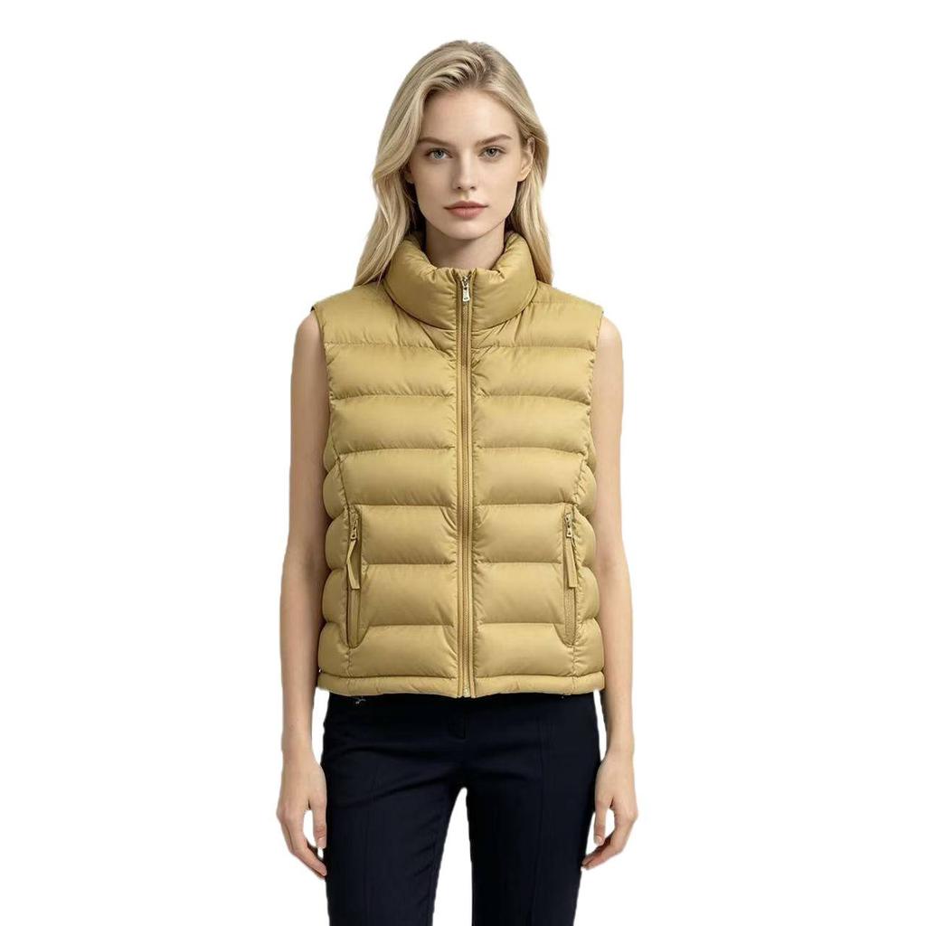 Rib cotton vest women's winter new loose thickened vest fashion vest jacket