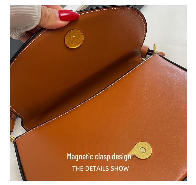 2025 Women's High-End Fashion Crossbody Tote Saddle Bag