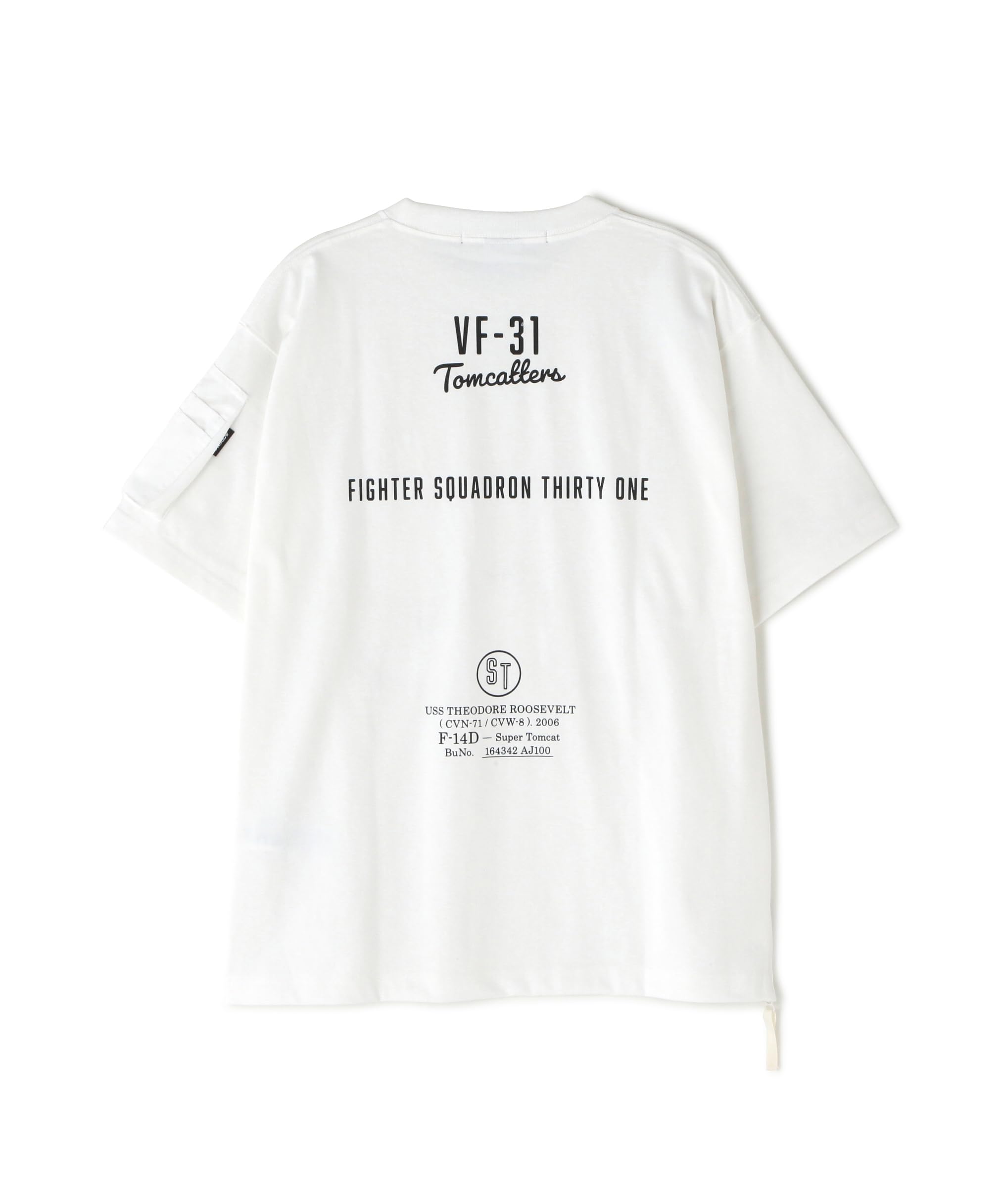 

Avirex POCKET Military Pocket Short Sleeve Size MIL. T-SHIRT, T-Shirt, Men s, XL, 030, White, 783-5134015