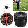 2Pcs Wear-resistant Lawn Mower Head Easy To Install Weeding Tool  Wire Cutting Weeding