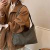 PU Shoulder Bag Women Fashion Hobo Bag With Minimalist Design Soft Texture Handbag Everyday Use