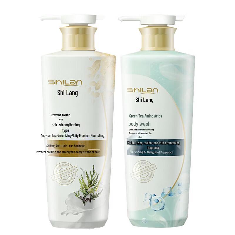 

Shilang Ginger Anti-Dandruff & Anti-Hair Loss Shampoo & Conditioner Set
