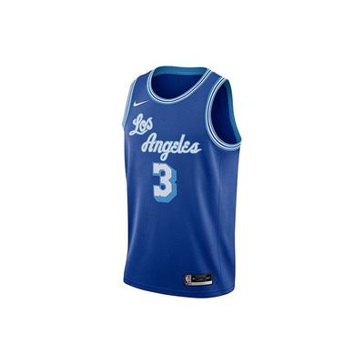 NBA Retro Straight-Fit Basketball Tank Top SW Fan Edition Davis No. 3 2020-2021 Season Men Tops Legendary-Blue CN1027-402