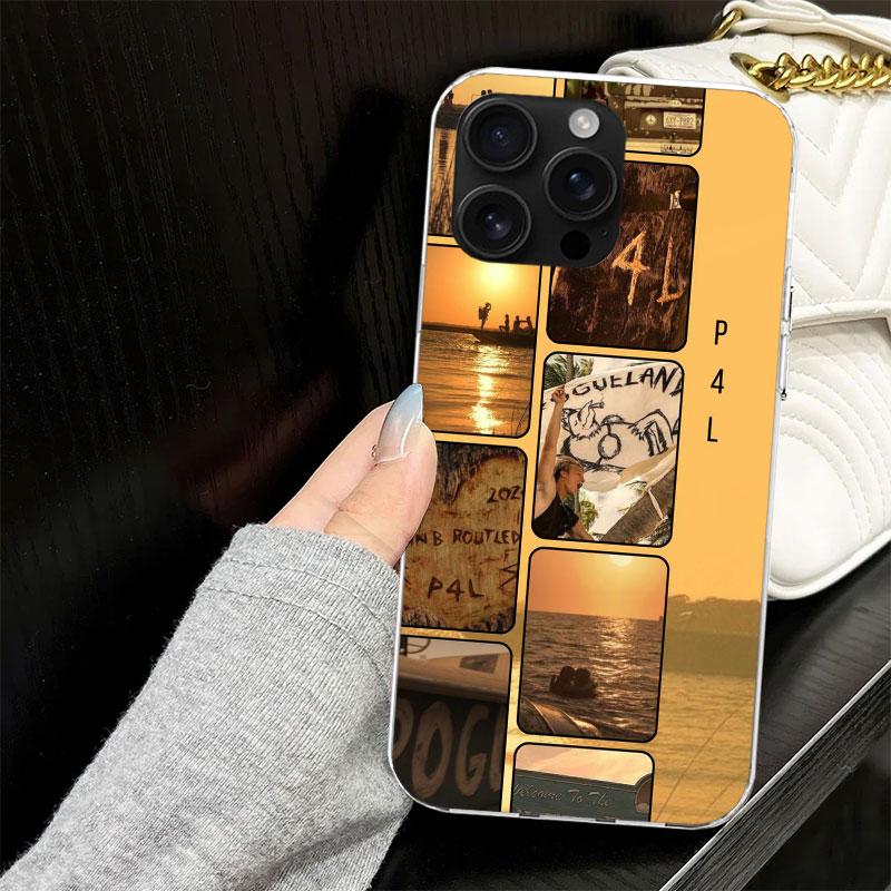 Outer Banks JJ M-Maybank Capa para iPhone 13 12 Mini 11 Pro Max Capa de Telefone Macia X XS XR 7 SE 8 Plus 6 6S 5 5S Silicone Tampa Preta