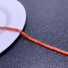 Natürliche Rote Stein Zylindrische Röhrenperlen für DIY Armbänder, Ohrringe, Halsketten - Schmuckzubehör & lose Perlen