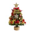 Christmas Tree Desktop Ornament Small Tabletop Holiday Decoration for Home
