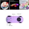 Electric Transparent Gear Led Light Music Car Model For Kids' Educational Toy Gift