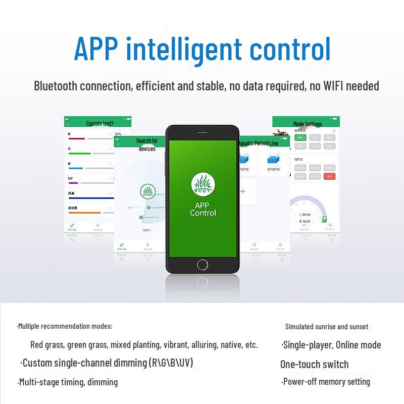 Wellcom Z250/Z400 Full Spectrum LED Aquatic Plant & Algae Bloom Color Enhancing Light