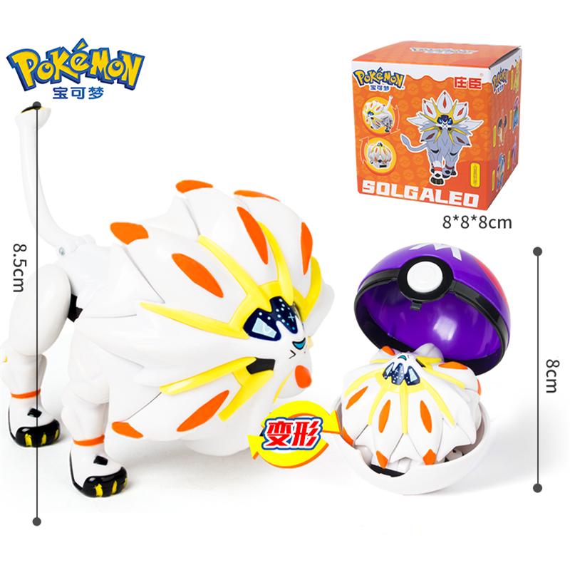 Figures Toys Pocket Monsters Ball Model Pikachu Gengar Pokeball Dragonite Snorlax Pokeball Action Figures Toy