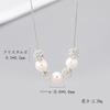 [Puliyunxiang] Pearl-Look Beaded Necklace for Women – Crystal Ball Sparkle, Gorgeous, Elegant Design