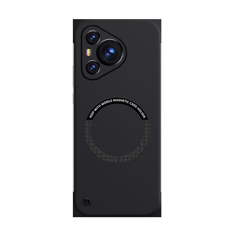 Anwendbar für Huawei Pura80Pro randloses magnetisches Handyhülle Pura70Pro mattes P60 sturzsicheres Schutzcase