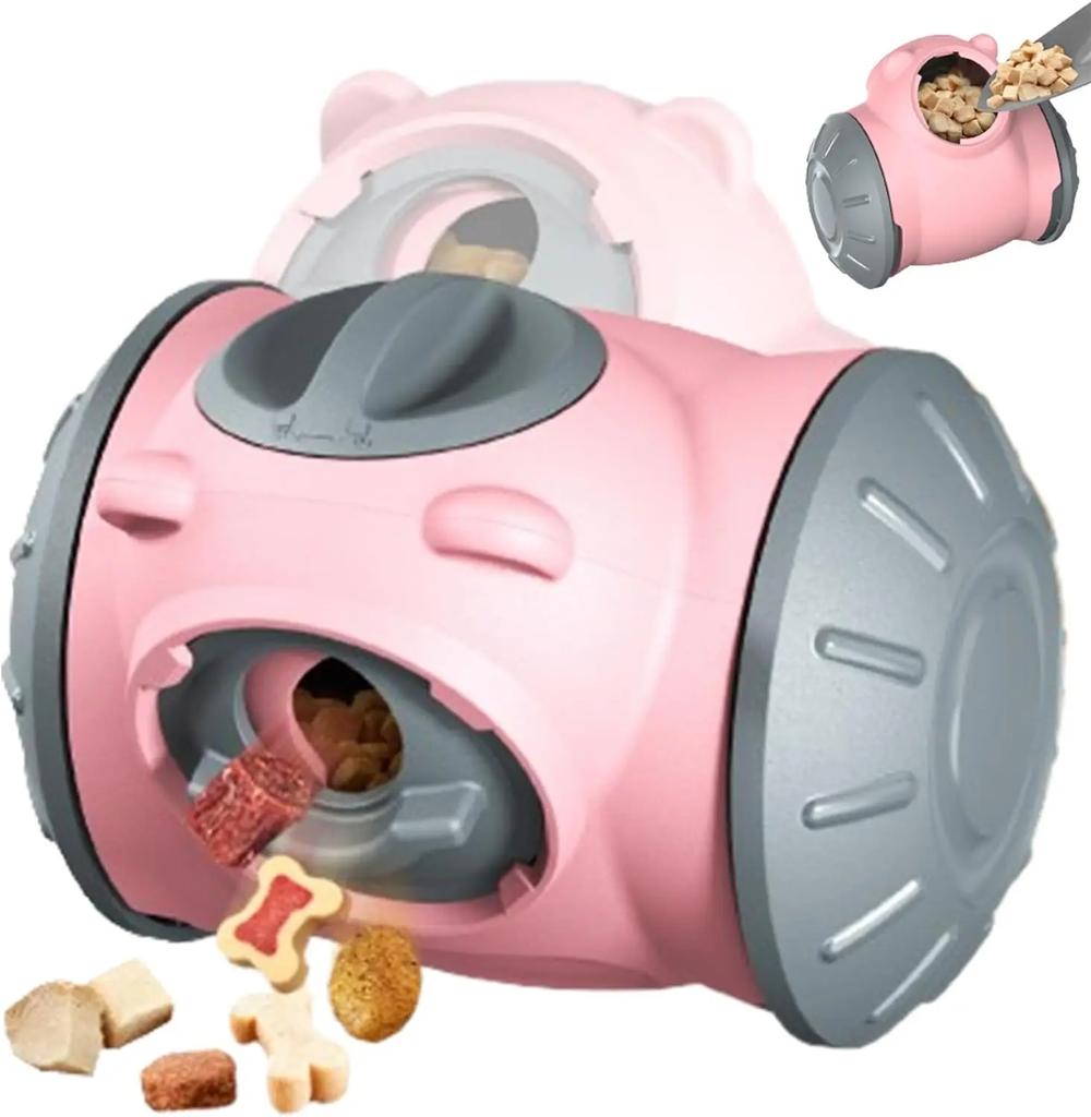 Giocattolo Rotolante Mangiatoia Lenta Perdita di Cibo Giocattoli Puzzle Interattivi per Cani Inseguimento Interattivo Sostituto Perfetto per Ciotole per Cani a Alimentazione Lenta