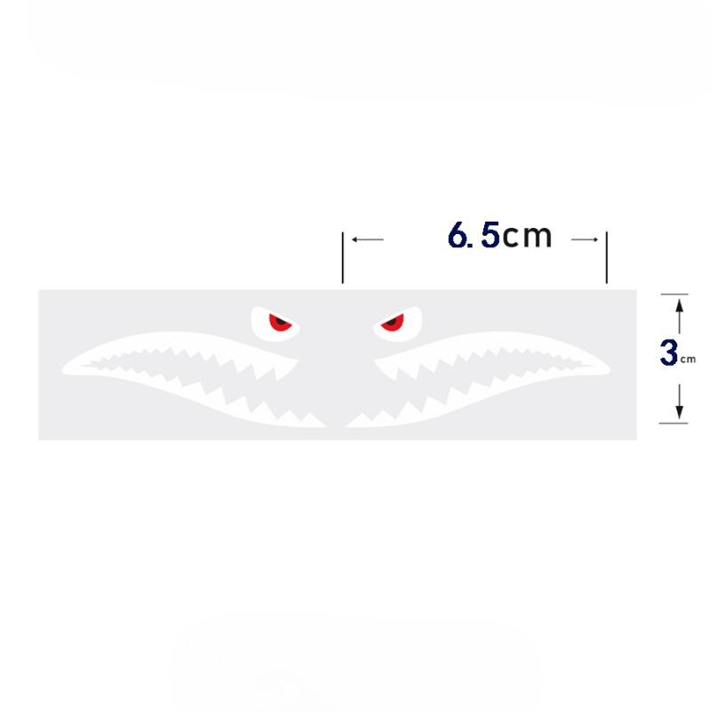

1 пара персонализированных наклеек для шоссейного велосипеда с изображением акулы, водонепроницаемая велосипедная рама, забавное украшение, виниловые наклейки для велосипедной камеры MTB 6.5x3CM(each)