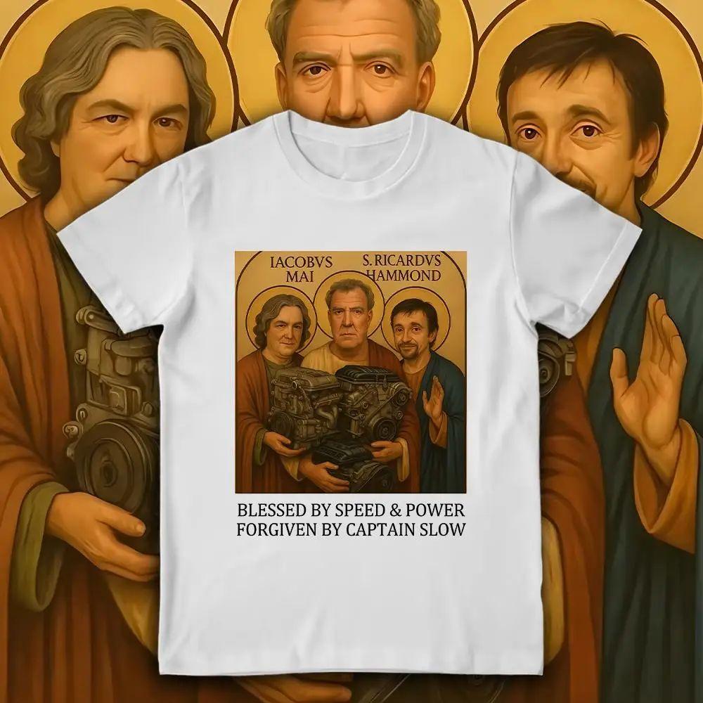 Mode Lustige Meme Grafik Tops Jeremy Clarkson Schütze uns vor Elektromotoren T-Shirt Vintage Täglich Lässig Streetwear Unisex