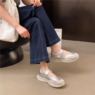 Lässige Damen-Sneaker Sportschuhe Damen Flache Sandalen 2025 Trend Sommer Flache Mary Jane Schuhe Laufen Komfort Zapatillas Mujer