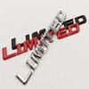 New 3D Metal Chrome Car Styling Logo LIMITED Emblem Badge Limited Edition Trunk Body Sticker Decal Fender Emblem Auto Accessory