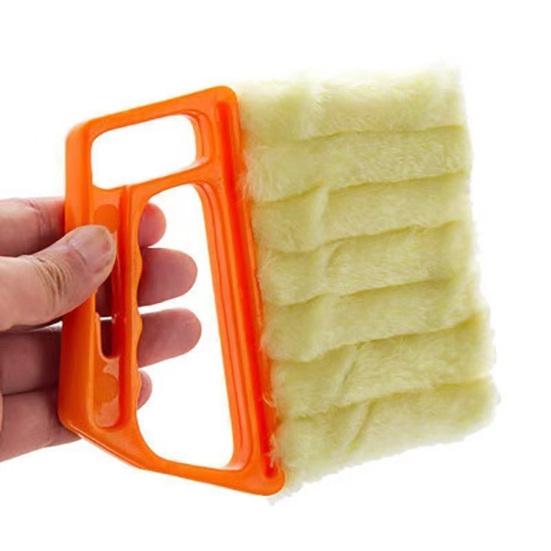 4Pcs Window Blinds Cleaning Brush Soft Microfiber Ergonomic Handle Multi-functional Air