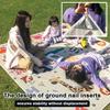 Outdoor Portable Waterproof Camping Floor Mat Foldable Picnic Mat Wear-resistant Ground Mat