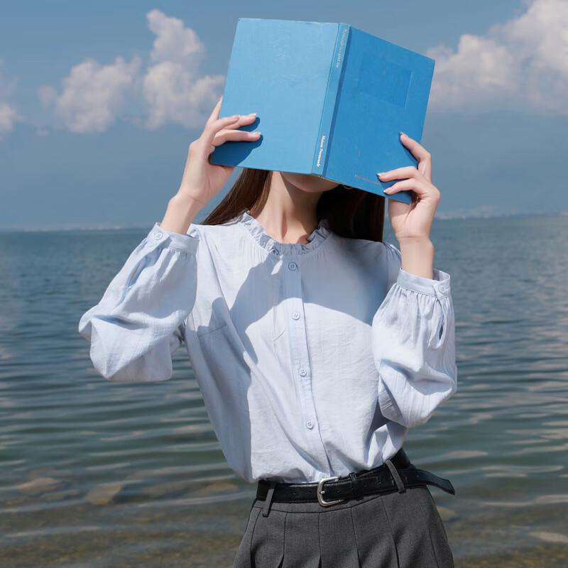 

Sancai Plus Size Women s 2025 Autumn Lace-Trim Blouse 3XL