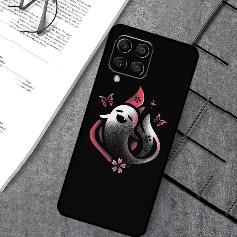 Genshin Impact Hu Tao Ghost Case For Samsung Galaxy M14 M12 M11 M13 M15 M06 M16 M36 M56 M31 M53 M32 M52 M35 M55 M34 M54