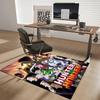 1pc Hunter x Hunter Anime Character Office Chair Mat - Anti-Slip Carpet for Desk, Anime Themed Decor, Gift Idea for Fans.U029