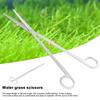 1PC Professional Stainless Steel   Plant Tongs Scissors for Aquarium Fish  (Straight)