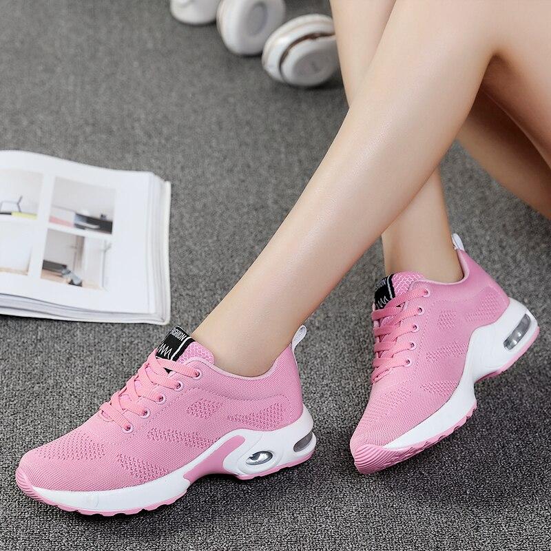 Shoes For Women Sneakers Summer Woman Casual Sport Shoes Flats Casual Ladies Mesh Light Breathable Nursing Vulcanize Shoes