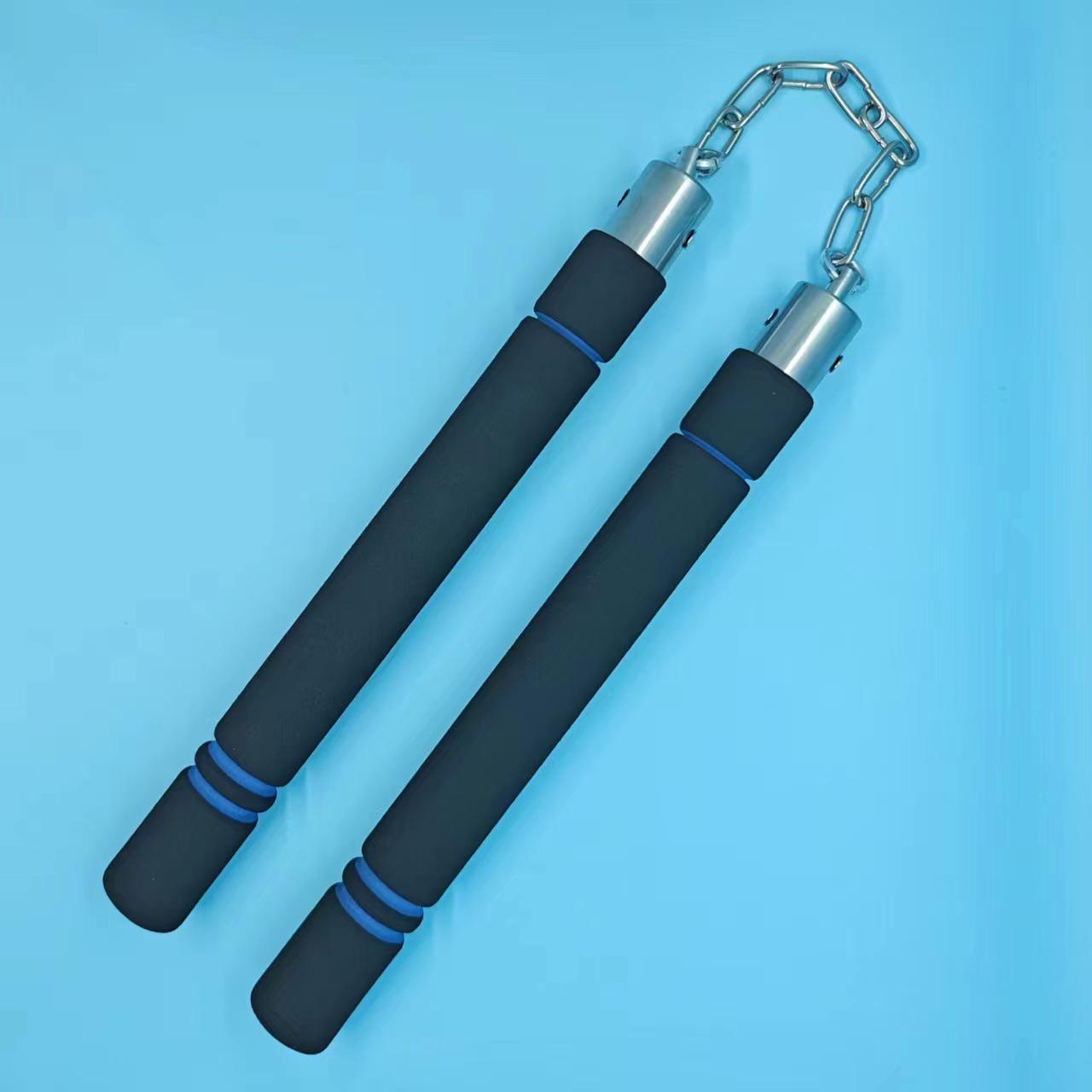 ПВХ Губчатый Нунчаку для Начинающих, Разноцветные Варианты, Тренировочный Шест для Тхэквондо и Боевых Искусств