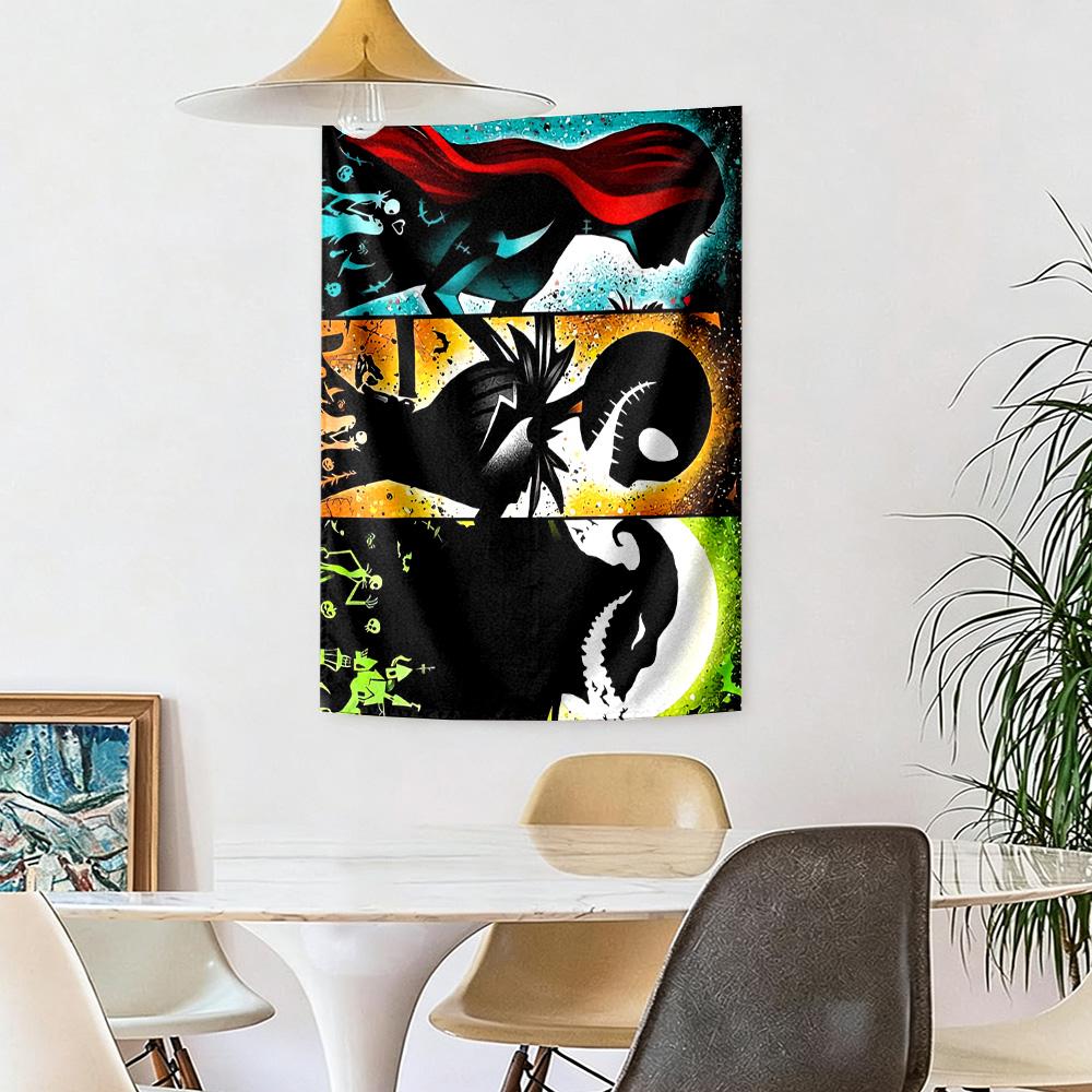 Decorazione da Parete Incubo di Natale Arte a Tappezzeria Per Ricordo Animale Domestico Compleanno Festa Nuziale Sfondo Regalo di Famiglia