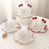 Spring Cute Princess Baby Girl Bucket Hat with Sun Protection for Infants and Toddlers