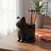 3D Printed Cat-Shaped Storage Tube Plastic Stationery Storage Box Funny Desk Organizer  Office