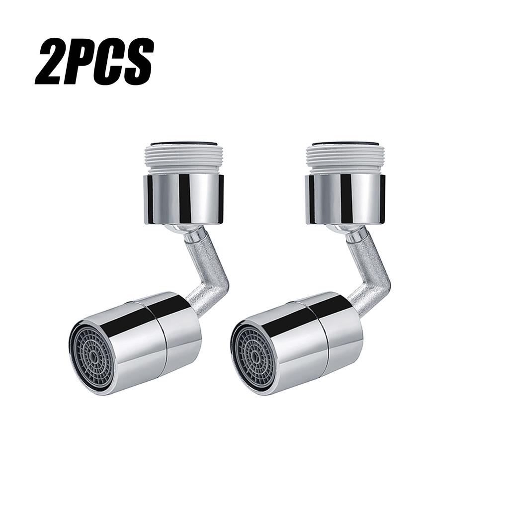 1-10PCS 720° Rotating Kitchen Faucet Aerator Universal Anti Splash Spray Nozzle Extender Adapter Water Saving Diverter