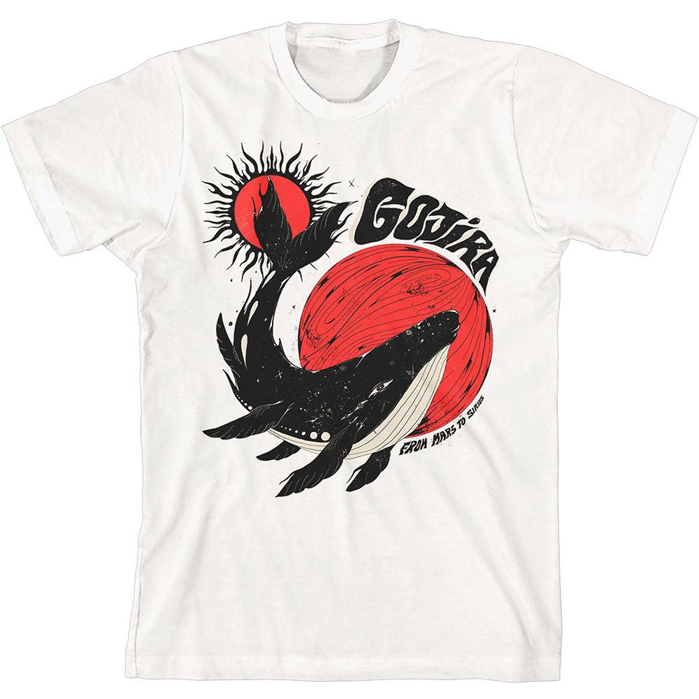 Whale Gojira Band TShirt Cotton Graphic Tee Men Women Summer Streetwear