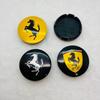 1 peça 56mm Emblema Cavalo Ferrari Emblema Calotas Centrais de Roda de Carro Capas de Aro Adesivos Para Ferrari SJ Roma F8 SF90 Acessórios