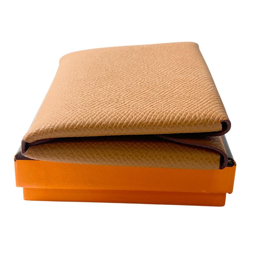 Used HERMESCoin Case Gold Women