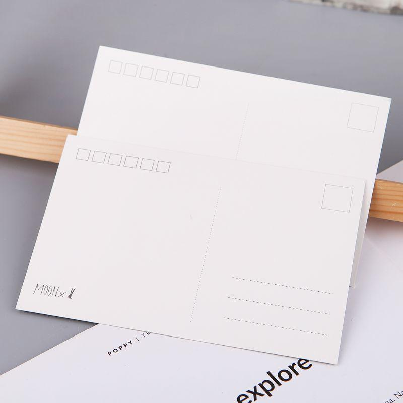 30pcs Vintage Luminous Postcard Glow In The Dark Moon Light Greeting Post Card