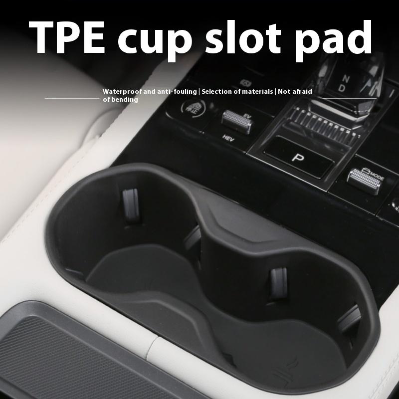 For BYD Song Plus DMI Seal U Sealion 6 Car Cup Holder Liner Drink Slot Dust Cover