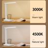 USB Rechargeable Table Lamp LED reading Light Eye Protection 3 Levels Dimmable Touch   Foldable Bedside Student Dorm Desk Lamps