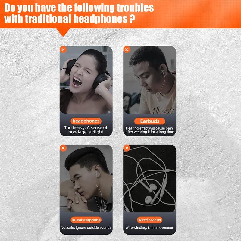 Earbuds Wireless Bluetooth Headset with Mic Ear Hook Fone Bluetooth Earphones Wireless Headphones