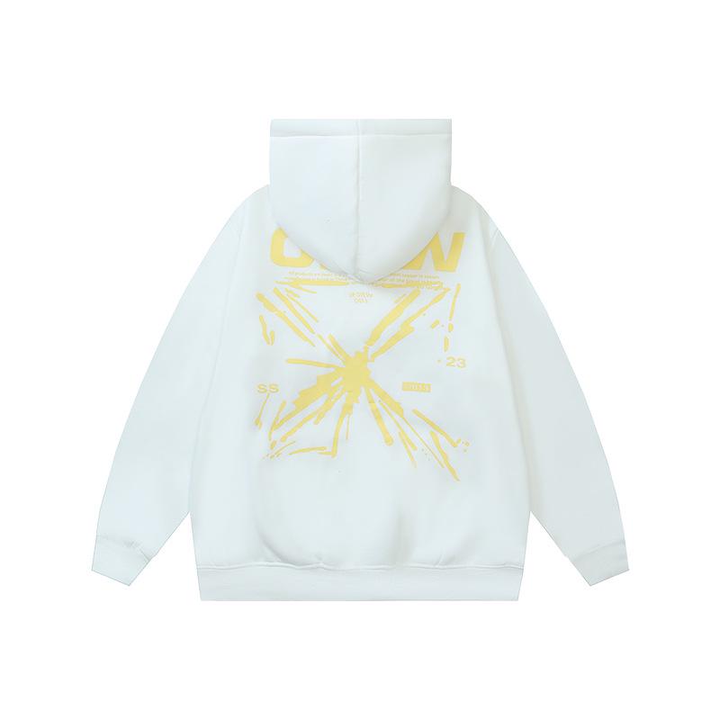 Daisy Donald Duck Collab Hoodie: Warnband & Pfeil für schmelzendes Eis