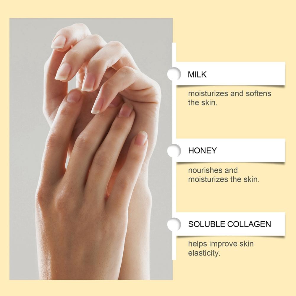 Milk Honey Hand and Foot Peel Mask Moisturizing Nourishing Smooth