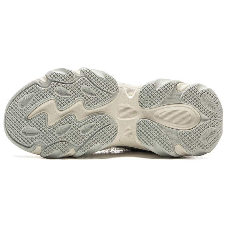 New LiNing Anti-Slip And Wear-Resistant Coverage Low-Top Casual Shoes Women's Silver White AZGV012-13