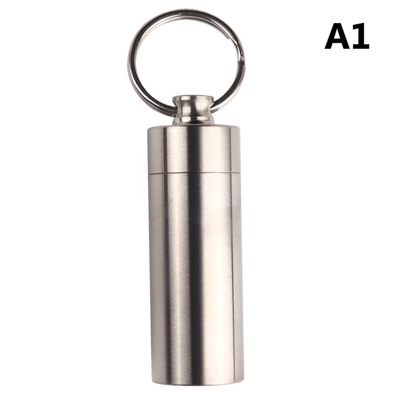 

Портативная мини-таблетка из нержавеющей стали на открытом воздухе запечатывает водонепроницаемый склад