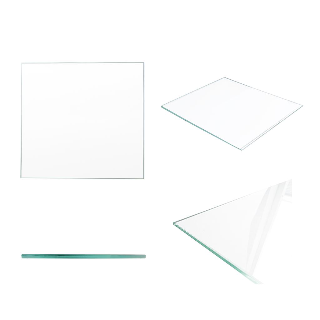 Glass coaster 30x30 for candles, glass cake stand
