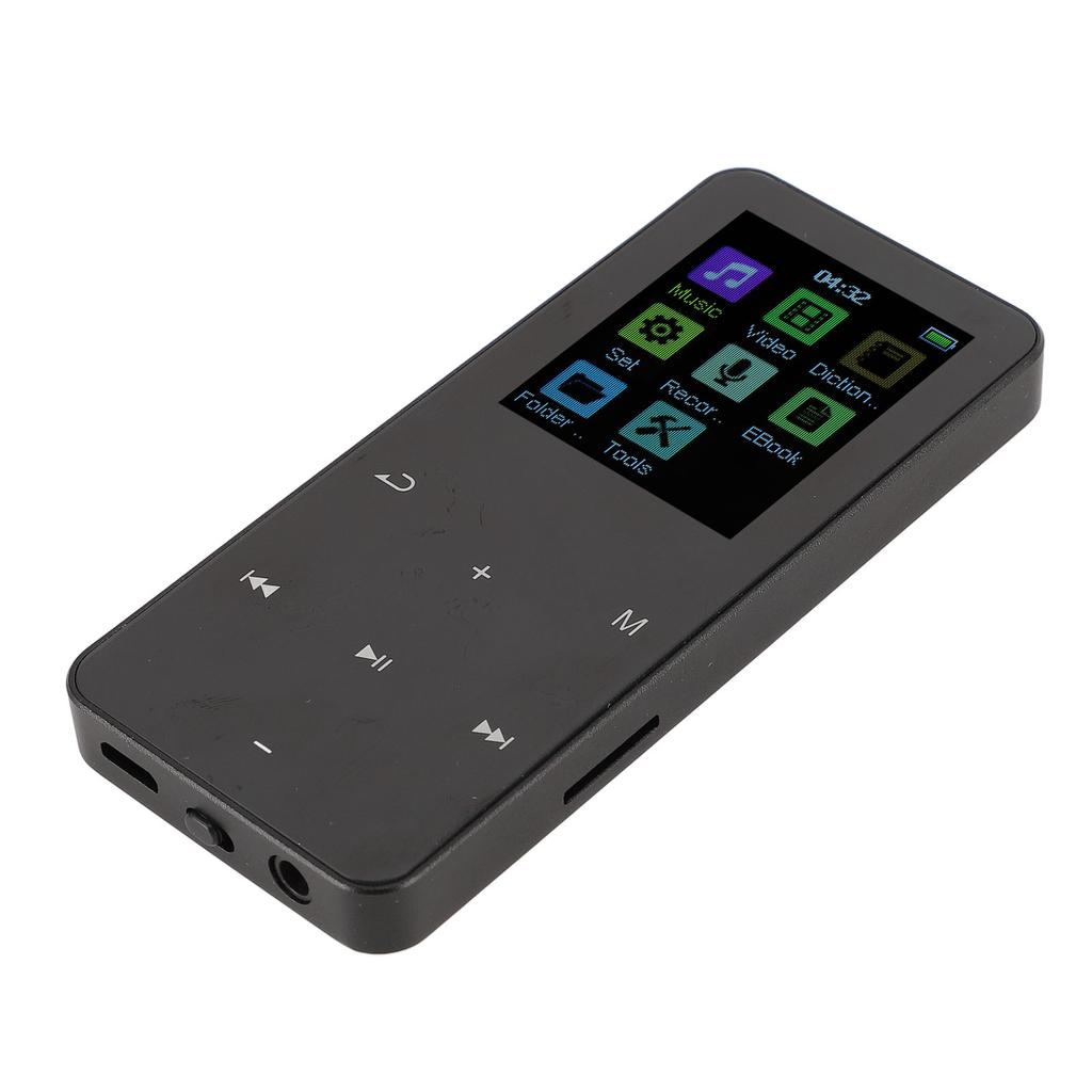 Music Player 2 Inch HD Screen Noise Reduction Electronic Book FM Radio Voice Recording HiFi Lossless Sound Portable MP3 Player